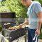Extra Large Heavy Duty Charcoal BBQ Somker Grill For Outdoor Barbecue