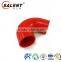 135 degree elbow 1-3/8'' 35 mm red silicone hose