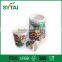 Colorful Disposable cute ripple wall paper cup