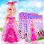 China Manufacture Clay Princess DIY Handmade Doll Barbie For Girls
