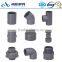 Good quality UPVC fitting plastic pipe fitting connection fitting pe coupling elbow