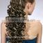 streak hair color Ponytail curly hair pieces, claw clip in curly hair extension