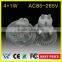 CE RoHS MR16 GU5.3 4w dimmable gu10 1w smd led spot light