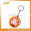 Famous Brand Own Designs Custom Rubber Promotional Keychain