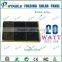 20W small solar panel for camping travelling and emergency use
