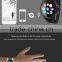 luxury leather watch band bluetooth smart watch with compassfor IOS and android cell phone