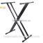 wholesale double X keyboard stand