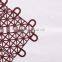 Suspended interlocking outdoor plastic carpet
