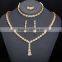 Popular jewelry set 18k gold for queen,best christmas gifts