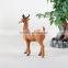 christmas mini figurines taxidermy deer unstuffed animals real looking