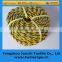 100% Polyethylene 3 Strands Twisted PE Tiger Rope