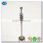 China supply high precision cnc machined stainless steel worm gear screw shaft