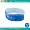 Blue LOGO Printed Paper One Time Use NTAG213 NFC RFID Wristband