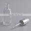 Top quality 12ml cosmetic perfume glass bottles with dropper, essential oil dropper bottle