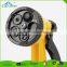 high pressure 5-Function zinc alloy Agricultural garden hose nozzle car wash nozzle