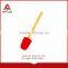 Long handle silicone spatula with wooden handle