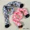 Fashion Fluffy Knitted Hat Scarf with Embroidery Logo