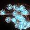Wall hanging super bright cheapled hot sell christmas decor snowflakes white