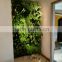 Home and outdoor decoration synthetic cheap artificial vertical green succulent grass wall E08 0411