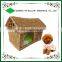 Durable outdoor handmade natural wicker dog house