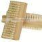 Nail brush wooden loose single nail brush with soft & firm bristles