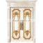Interior White Oak Single Door Made by Handcarve Luxury and Antique BF11-0515b