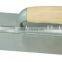 wooden trowel with wooden handle