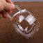 Glass cup kungfu tea cup three part glass cup filter glass cup coffee cup milk cup juice cup for hotel and resturant