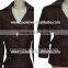 2014 long leather jacket for women wholesale