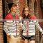 2015 Korean stripe cardigan knitted couple lover sweatshirt