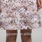 New collection women midi A line skirt knee length floral print skirts