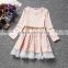 A0217#Unique Baby Girl Names Images Dress Long Sleeve Girls Dress