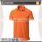 summer pure colors loose man t-shirt with polo neck