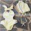 S66067A baby girls love heart swimwear lace one piece swimsuits