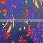 100% polyester woven floral design fabric for women