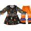 Back to school Wholesale baby dress for girls clothing halloween costume