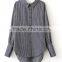 Runwaylover EY2377B New Style 2017 Ladies Fashion Loose Stripe Blouse