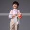 Stylish Boys Overrall Set 2Pcs Ring Bearer Clothes Set For Wedding Boys Formal Suit B-NB-CS905-22