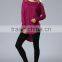 Factory direct soft long sleeve large size old fashion blouse for wholesale 2017