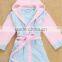 100 cotton high-end eco-friendly hooded baby bathrobe