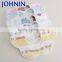 Organic cotton super soft high quality flower shape baby bib