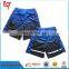 wholesale navy blue sports shorts/American sportswear shorts/paillette embroidery fashion shorts