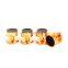 Round enamel cufflinks and studs sets metal studs for clothing