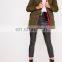 OEM high quality winter parka jacket for women long faux fur Coat