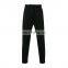 Sports black elastic cotton baggy pants for men