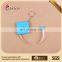 Promotional mini plastic measuring tape/personalized measuring tape keychain