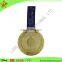 Hot sell custom desig paint gold plated 50th wedding anniversary souvenir medal