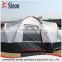Fiberglass Pole Material and 5 + Person Tent Type large luxury family camping tent