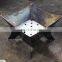 Rustic Patina Outdoor Camping Heater Fire Pit