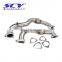 Turbocharger Up Pipe Left Suitable for Ford F-350 Super Duty 6.4L Heavy Duty Up Pipes No EGR Provision